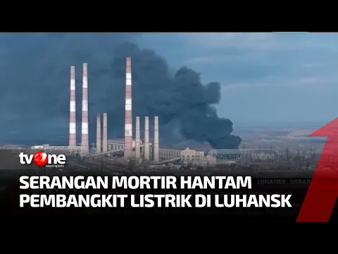 Mortir Rusia Hantam Pembangkit Listrik di Ukraina