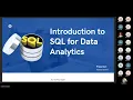 INTRODUCTION TO SQL FOR DATA ANALYTICS LESSON 2 MODULE 1