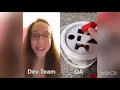When QA test the product in front of dev