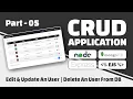CRUD App With Image Upload Using NodeJs ExpressJs MongoDB EJS Templating Engine