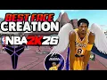 THE BEST Kobe Bryant Face Creation YOUNG Kobe Bryant Face Creation In NBA 2K26 RIP BEAN
