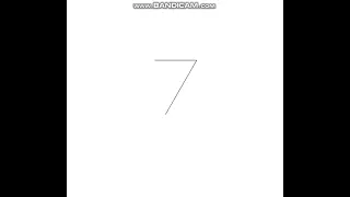 Python Turtle - Draw the number 7