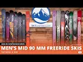 2026 Mid-90 mm Freeride Ski Comparison with SkiEssentials