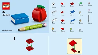LEGO 40404, Teachers' Day - building instructions