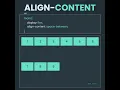 Learn CSS Flexbox Align-content in 25 Seconds