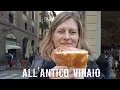 BEST Street Food Florence Italy All Antico Vinaio