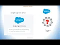 Salesforce Single Sign-On Error Trialhead Solution