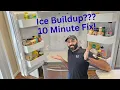Permanently Fix A Samsung Refrigerator That Is Icing Up