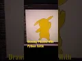 Drawing Pikachu With Python Turtle