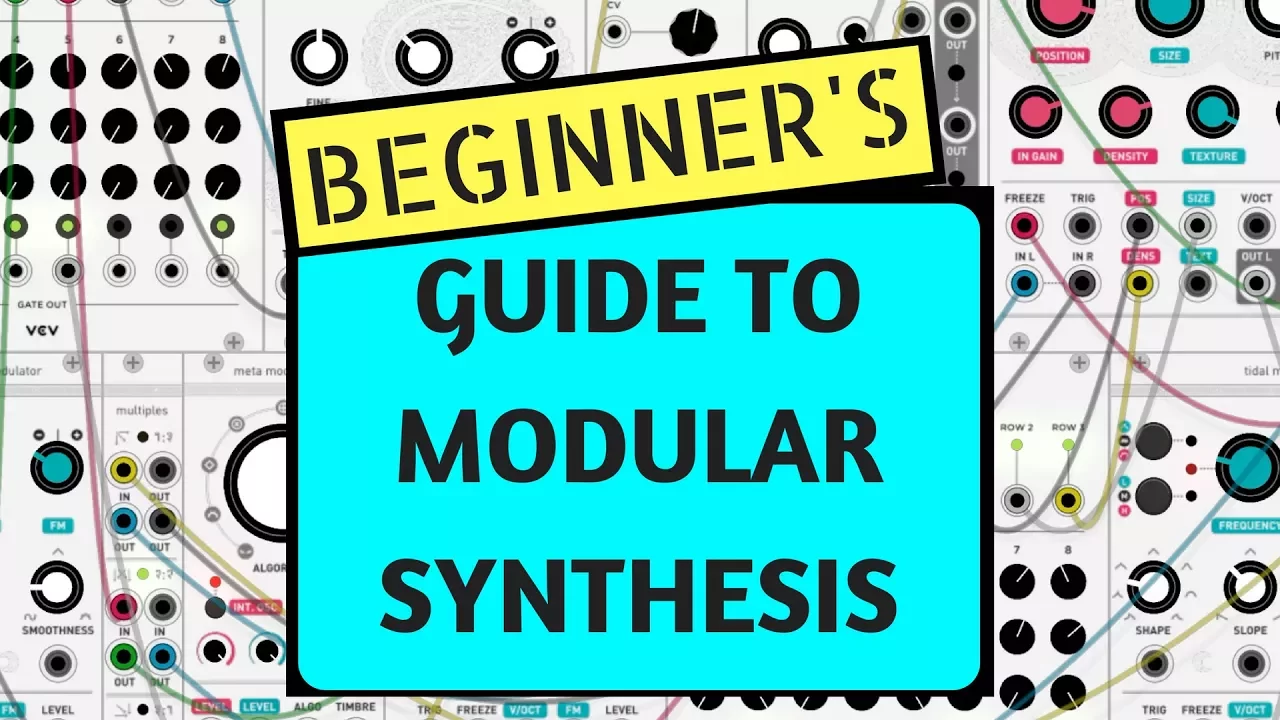 How To Make A Synth Patch - Beginner Tutorial on Modular Synthesis using VCV RACK (FREE SOFTWARE)