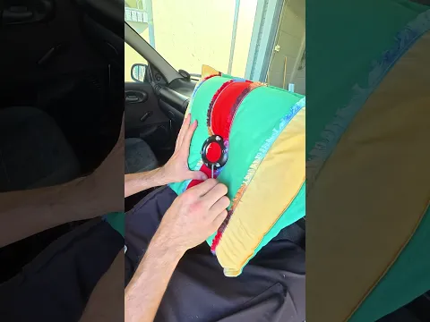 How NOT to mod a car. (The pillow steering wheel mod)