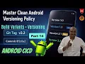 Master Versioning Policy for Android Build Variants Versioning Strategy Android CICD - 15