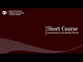 Short Course Introduction to Scientific Python Fall 2021