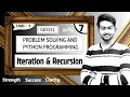 Difference between Iteration and Recursion in Tamil Problem solving and python programming in Tamil