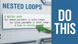 Python Nested Loops Explained For Loop Inside a Loop Lec 24