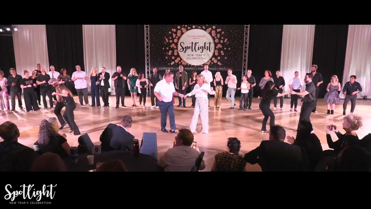 Spotlight New Year's Celebration 2024/2025 Shag Routine Intensive with Ashley & Tobitha Stewart