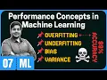 Performance Concepts in Machine Learning
