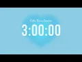 3-Hour Silent Count-Up Timer Blue Aura Aesthetic Vibes For Studying Deep Focus