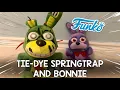 I FINALLY GOT TIE-DYE SPRINGTRAP Tiedye Spring-trap and Bonnie Funko Plush Review