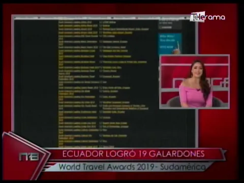 Ecuador logró 19 galardones World Travel Awards 2019 - Sudamérica
