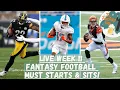 Week 11 Must Starts and Sits 2021 Fantasy Football