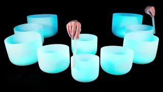 Crystal Bowls for Deep Sleep 🌀 Aligning Chakras with Sound 432 Hz