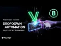 Playwright Tutorial in Tamil - Part 8 Dropdown Automation Div Custom Dropdown Automation