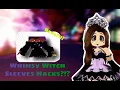 WHIMSY WITCH SLEEVES HACKS Royale Via Royale High Roblox