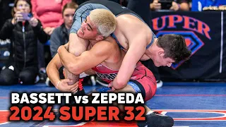 Daniel Zepeda vs Bo Bassett 144lbs Finals 2024 Super 32