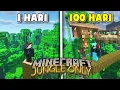 Lagu 100 Hari di Minecraft tapi Jungle Only❗️❗️