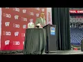 Watch now Wisconsin football coach Paul Chryst discusses hiring new offensive coordinator players