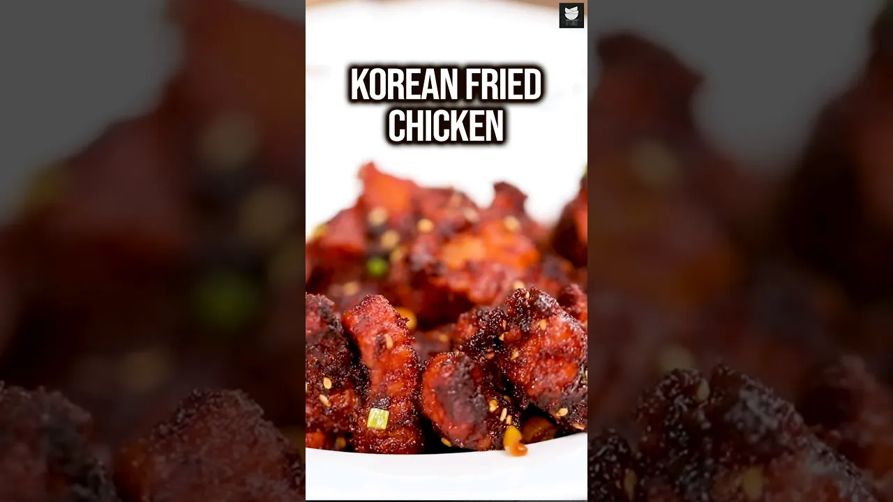 Korean Fried Chicken   Korean Street Food   Fried #Chicken Recipe   Chicken Appetizer   #getcurried