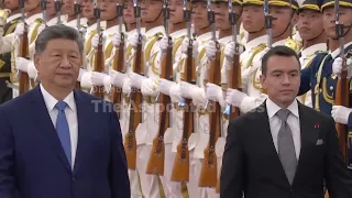 Ecuador's President Daniel Noboa meets China's Xi Jinping in Beijing