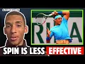 Download Lagu Auger-Aliassime on Why Players Are Changing Rackets \u0026 Strings and Playing With Less Shape