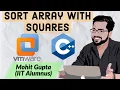 Sort Array With Squares C Coding Interview Problems