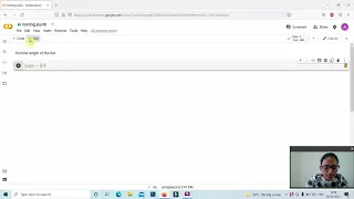 How to Find Length of List in Python 3 in Google Colab Python List Methods Python List function