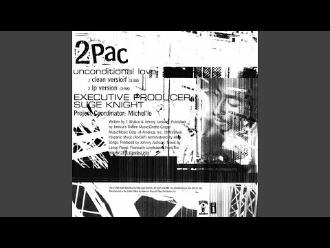 Download MP3 2Pac - Unconditional Love (LP Version) [Audio HQ]