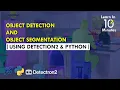 Object detection and segmentation using detectron2 and python Computer Vision AI Python