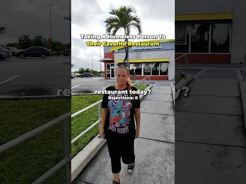 Taking A Homeless Person To Their Favorite Restaurant