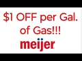 Get 1 OFF Of Each Gallon Of Gas