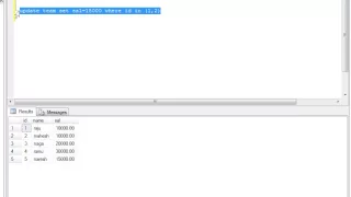 How update multiple values of column with a single UPDATE statement in ms sql server