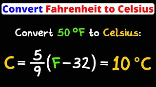 Convert Fahrenheit to Celsius Temperature Conversion Eat Pi