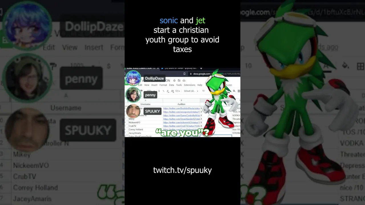 Sonic Commits Tax Fraud