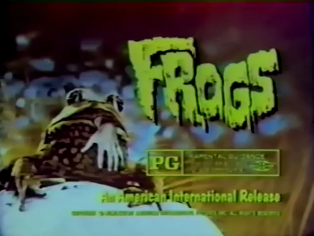 Frogs 1972 TV trailer