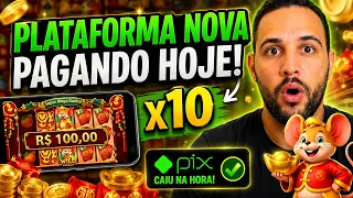 PLATAFORMA NOVA - PLATAFORMA NOVA PAGANDO- PLATAFORMA NOVA LANÇADA HOJE - PLATAFORMA NOVA 2026