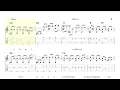 Love & Happiness Let’s Be a Santa/  平井　大 　/ ギター  「耳コピ」アレンジ　TAB譜　歌詞　ソロギター