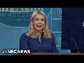 Leavitt Trump threw Iran s original 10-point plan in the garbage