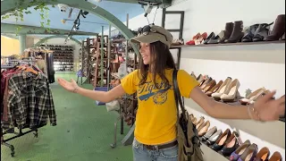 I went to every thrift store in LA I could think of