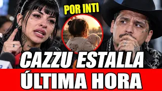 CAZZU LANZA UN TERRIBLE COMUNICADO CONTRA CHRISTIAN NODAL POR LO OCURRIDO CON SU HIJA INTI