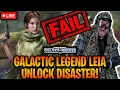 Galactic Legend Leia Organa Unlock MASSIVE FAIL - FIX UR GAME